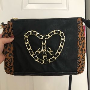 Betsey Johnson Peace Out Crossbody Bag